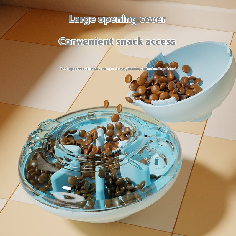 Pet Leakage Food Feeder Leak-proof Press